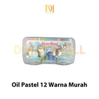 Oil Pastel 12 Warna Besar Murah / Krayon / Crayon 12 Warna Besar Murah