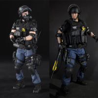 In Stock DID MA1008 1/6 Male Soldier LAPD SWAT 3.0 Takeshi Yamada Military Attire Full Set 12'' Action Figure Toys For Fans Gift