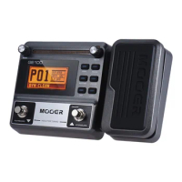 MOOER GE100 Guitar Multi Effect Pedal Processor Loop Guitar Effect Pedal With LCD Display 3 Minutes Loop Recording 23 Distortion