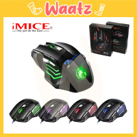(PC5) iMICE X7 Wired Gaming Mouse 7 Buttons Optical 5000DPI Professional Mouse