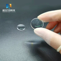 UV Fused Silica JGS1 Plano Convex Lens Size D12.7mm D20mm D25.4mm F20-80mm No Coated Used for Focusing High Quality Lens