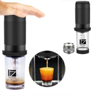 Portable Coffee Maker 1ZPRESSO Y3 Stainless Steel Version Mini Hand Pressure Italian Capsule Machine