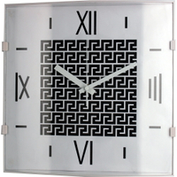【鐘情坊 JUSTIME】設計個性風格方型時鐘 清晰易讀  靜音掛鐘  靜音滑行省電 方形時鐘 壁鐘 家飾品掛鐘