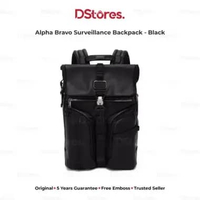 TUMI Alpha Bravo Surveillance Backpack Bag Tas Ransel - Hitam