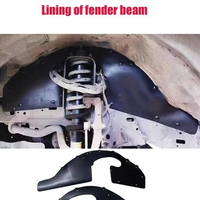 For Toyota FJ cruiser LC120 LC150 fender lining modified girder lining shock absorber cushion lining mud fender accessories