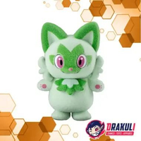 Toys BANDAI Pokemon Flocky Doll / Pokemofu Doll Vol. 6, Karakter Sprigatito