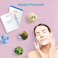 Masker yogurt mask clarifying mask Melembabkan & Mencerahkan wajah Brightening Dr.Polly Nicotinamide