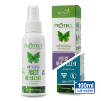 紐西蘭Skin Technology Protect 20%派卡瑞丁 Picaridin 瑞斌長效防蚊液-100ML(花香 / 無香精)