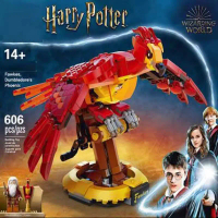 Serasi dengan mainan blok binaan kanak-kanak Harry Potter Fawkes Phoenix Dumbledore 76394, sesuai se
