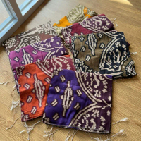 YUKAKEBAYA || SUTRA PARIS ATBM SET SELENDANG Batik