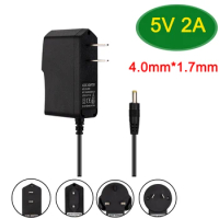 1pcs 5V 2A Charger Power Adapter Supply DC 4.0*1.7mm for Android TV Box for Sony PSP 1000 2000 3000 for Xiaomi mibox 3S Universa