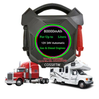 COSSIFTW 12/24V 18000A Jump Starter boost packs 80000mAh battery chargers for vehicles car battery starter Starting Auxiliary