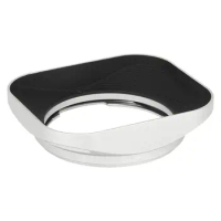 Haoge LH-ZM33P Lens Hood for Carl Zeiss Distagon T* 35mm f1.4 ZM Hollow Out Designed Silver