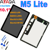 10.1" For Huawei MediaPad M5 Lite LTE 10 BAH2-L09 BAH2-L09C Bach2-L09C Bach2-W19C LCD Display Touch Screen Digitizer Assembly