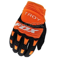 Troy Fox MX Pawtector Orange Gloves Motorbike Motocross MX Dirt Bike Racing Gloves