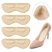 10Pcs=5Pair Shoes Insoles Insert Heels Protector Anti Slip Cushion Pads Comfort Heel Liners Cushion Pad Invisible Inserts Insole