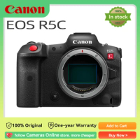 Canon EOS R5C Full-frame Professional Flagship Video Mirrorless Camera 8K Cinema Professional Film Camera DIGIC X Processor
