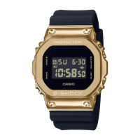 【CASIO 卡西歐】經典個性數位休閒錶/G-SHOCK金屬系列/43mm(GM-5600G-9)