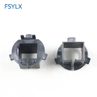 FSYLX H7 HID Xenon bulb holder adapter H7 xenon HID headlight Bulb Holder base for HYUNDAI Santa Fe Starex HID H7 socket adapter