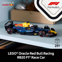 77243 Red Bull RB20 F1 Racing Car Educational Building Set Children Gift