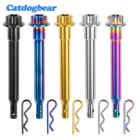 Catdogbear Titanium Bolt Brake Pin Kit Piston for Motorcyle Brembo Calipers Oil Disc Brake Clamp Calipe