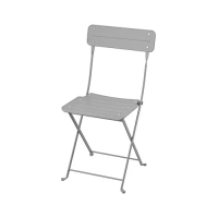 SUNDSÖ 戶外餐椅, 灰色, 43x46x84 公分