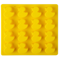 【EXCELSA】16格小鴨製冰盒 黃(冰塊盒 冰塊模 冰模 冰格)