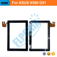 Tablet Touch Panel 10.1'' Inch For ASUS TF300 G01 G03 Touch Screen Digitizer Front Glass with Flex Cable Tablet Touch Panel Test