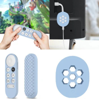Non-slip Soft Silicone for Case Remote Control Protective Cover for Shell for Chromecast TV 2020 Voice TV BOX Remote Control