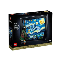 【LEGO 樂高】LEGO 21333 - 樂高 文森·梵谷 星夜 IDEAS系列 推薦收藏(V)