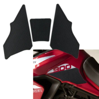 For Triumph Tiger 900 GT Retro Motorcycle Cafe Racer Gas Fuel tank Rubber Sticker Protector Sheath Knee Tank pad Grip Decal