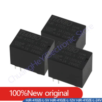 50pcs/lot New original relay HJR-4102E-L-5V HJR-4102E-L-12V HJR-4102E-L-24V 3A 5PIN 5VDC 12VDC 24VDC