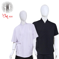 Chef Wear SUSHI Baju Koki SS Japanese Style Lengan Pendek Pria