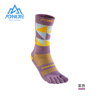 【AONIJIE】奧尼捷吸濕排汗加厚登山跑步五趾襪 五指襪(E4832)