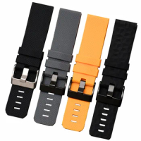 24mm Sports Silicone Strap Replace Rubber Wristband Fit For Suunto Expedition/Suunto 7/Suunto 9 Spartan/Suunto 9 GPS / Alpha