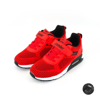 COMBAT艾樂跑童鞋-氣墊系列透氣運動鞋-黑/紅(TD6327)