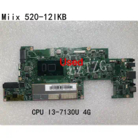 Used For Lenovo Ideapad Miix 520-12IKB Tablet Laptop Motherboard With CPU I3-7130U 4G FRU 5B20Q22861