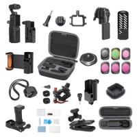 Accessories Kit for DJI Osmo Pocket 3 Magnetic Backpack Clamp Expansion Mount Holder Bike Adapter Lens Filter Silicone Case Bag