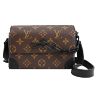 【Louis Vuitton 路易威登】LV M83613 Steamer 經典花紋翻蓋小包硬式斜背包(現貨)