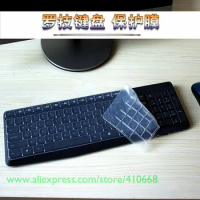 Silicone Mechanical Wireless Bluetooth Desktop Keyboard Cover For Logitech MK235 K235 MK315 K375 K375S Protector Skin Cover Film