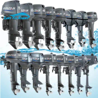 Sea-tan boat engine from 2.5hp to 75hp with compatible spare parts for Ya-ma-ha outboard motor /the smallest motor outboard