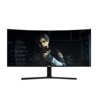 2022 New 34 Inch 1ms Fast Response LCD Curve Expansion Screen 4K 144Hz Computer Display Monitor