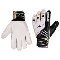 Goalie Gloves Anti-Slip Goalkeeper Gloves Strong Grip High-Performance Goalkeeper Gloves To Prevent Injuries Durable Gloves For