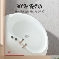 瑝玛浴缸小户型家用定制切角成人卫生间转角迷你儿童扇形浴缸Q179
