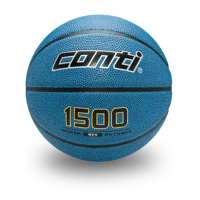 【Conti】原廠貨 7號球 高觸感仿皮橡膠籃球/競賽/訓練/休閒 藍(B1500-7-B)