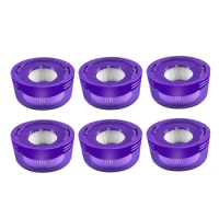 6PCS Rear Filterr Suitable For Dyson Mite Removal Vacuum Cleaner Replacement Parts V8 Focus Mattress