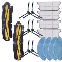 Robotic Vacuum Cleaner sparts Parts Kits Roller Main Side Brush cloth mop filter Hepa for Ilife V7S