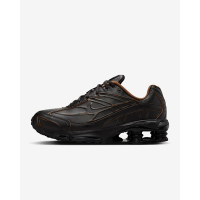NIKE 耐吉 復古 緩震 皮革 男休閒鞋-黑色 SHOX RIDE 2 PRM-HV4447010
