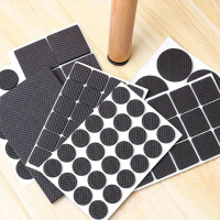 1/5Pcs DIY Furniture Chair Leg Pad Table Legs Non-slip Silent Rubber Feet Cushion Floor Protection P