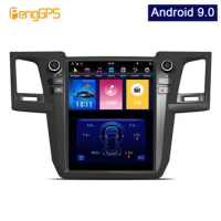 In Car Multimedia Player for Toyota Fortuner/Hilux 2008-2015 GPS Navigation Stereo FM/AM Radio Supports USB Carplay TPMS 4G+64G